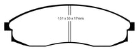 EBC Brakes DP21082 Greenstuff 2000 Series Sport Brake Pads; - Truck Part Superstore