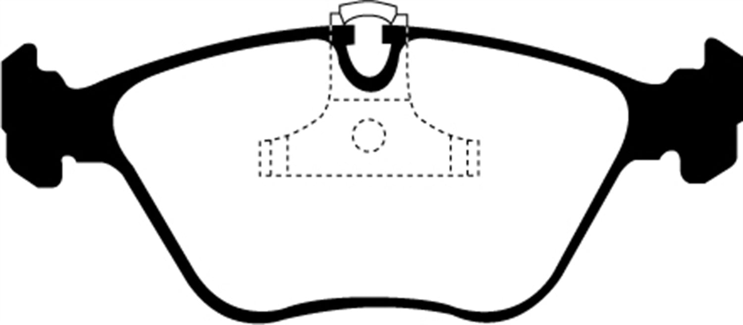 EBC Brakes DP21089 Greenstuff 2000 Series Sport Brake Pads - Truck Part Superstore