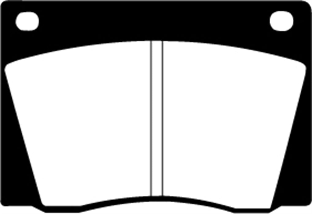EBC Brakes DP2108 Greenstuff 2000 Series Sport Brake Pads; FMSI Pad No. D004; - Truck Part Superstore