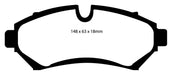 EBC Brakes DP21100 Greenstuff 2000 Series Sport Brake Pads - Truck Part Superstore