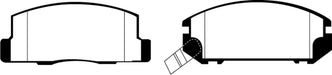 EBC Brakes DP21107 Greenstuff 2000 Series Sport Brake Pads - Truck Part Superstore