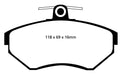EBC Brakes DP21112 Greenstuff 2000 Series Sport Brake Pads - Truck Part Superstore