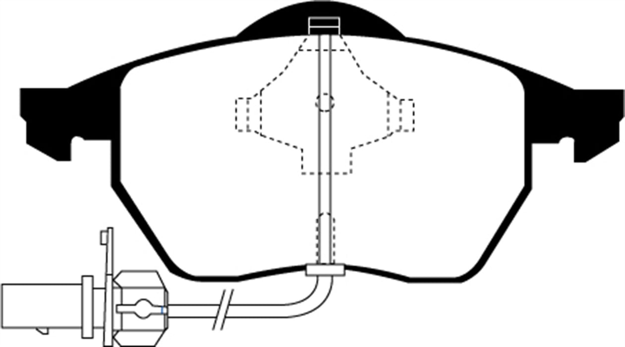 EBC Brakes DP21114 Greenstuff 2000 Series Sport Brake Pads - Truck Part Superstore