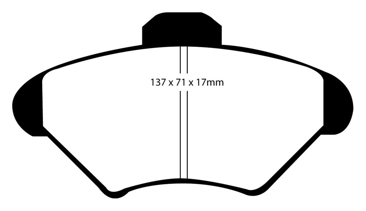 EBC Brakes DP21143 Greenstuff 2000 Series Sport Brake Pads - Truck Part Superstore