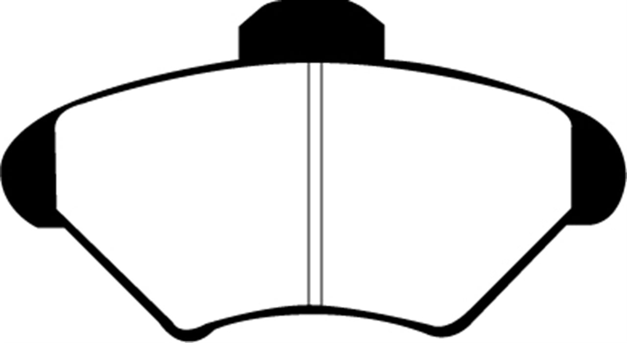 EBC Brakes DP21143 Greenstuff 2000 Series Sport Brake Pads - Truck Part Superstore