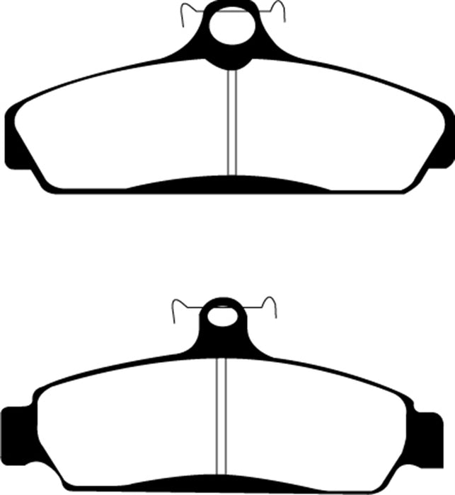 EBC Brakes DP21152 Greenstuff 2000 Series Sport Brake Pads - Truck Part Superstore