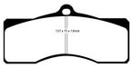 EBC Brakes DP21155 Greenstuff 2000 Series Sport Brake Pads - Truck Part Superstore