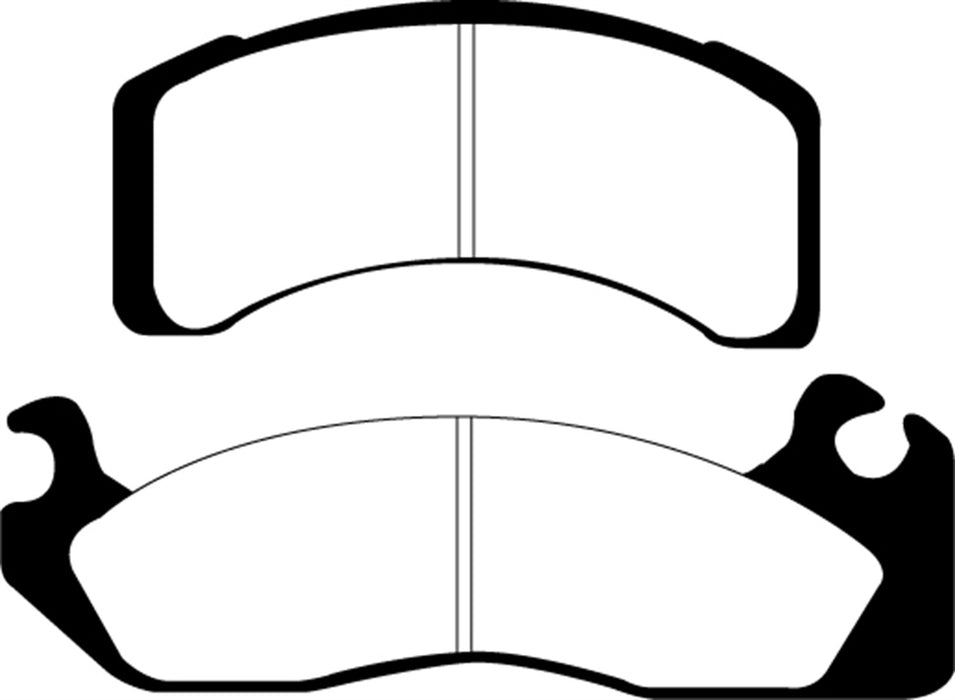 EBC Brakes DP21159 Greenstuff 2000 Series Sport Brake Pads - Truck Part Superstore