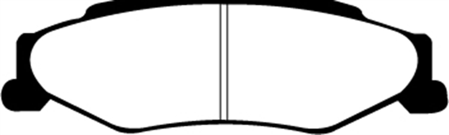 EBC Brakes DP21160 Greenstuff 2000 Series Sport Brake Pads - Truck Part Superstore