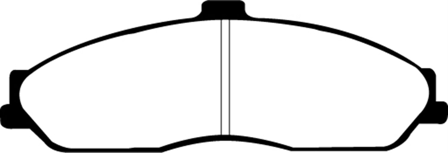 EBC Brakes DP21162 Greenstuff 2000 Series Sport Brake Pads - Truck Part Superstore
