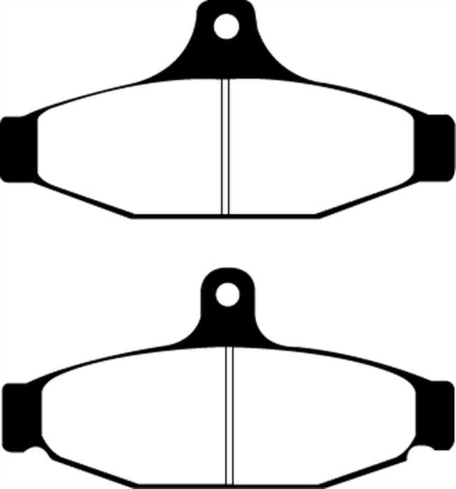 EBC Brakes DP21167 Greenstuff 2000 Series Sport Brake Pads - Truck Part Superstore