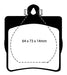 EBC Brakes DP21191 Greenstuff 2000 Series Sport Brake Pads - Truck Part Superstore