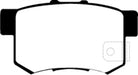 EBC Brakes DP21193 Greenstuff 2000 Series Sport Brake Pads; FMSI Pad No. D537; - Truck Part Superstore