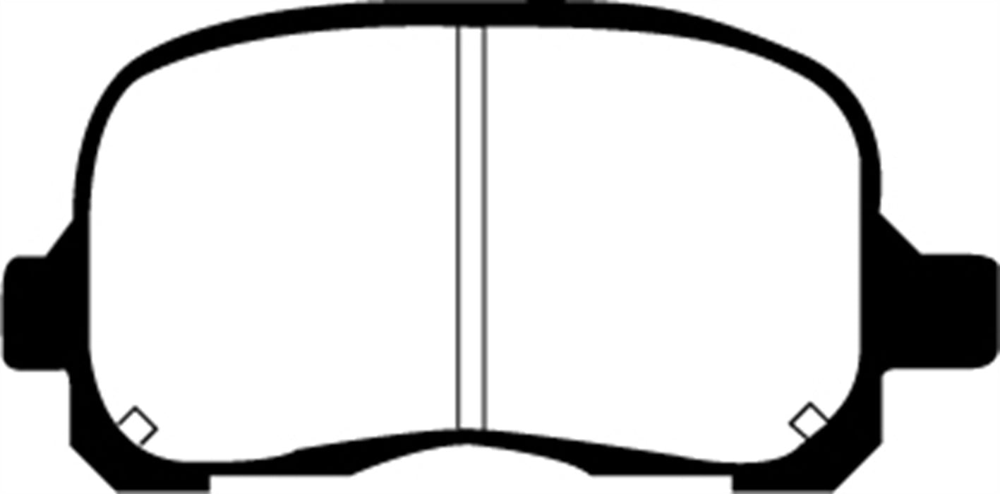 EBC Brakes DP21195 Greenstuff 2000 Series Sport Brake Pads - Truck Part Superstore