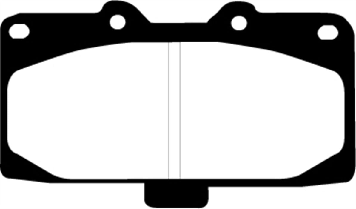 EBC Brakes DP21200 Greenstuff 2000 Series Sport Brake Pads - Truck Part Superstore