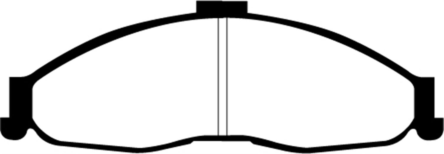 EBC Brakes DP21239 Greenstuff 2000 Series Sport Brake Pads - Truck Part Superstore