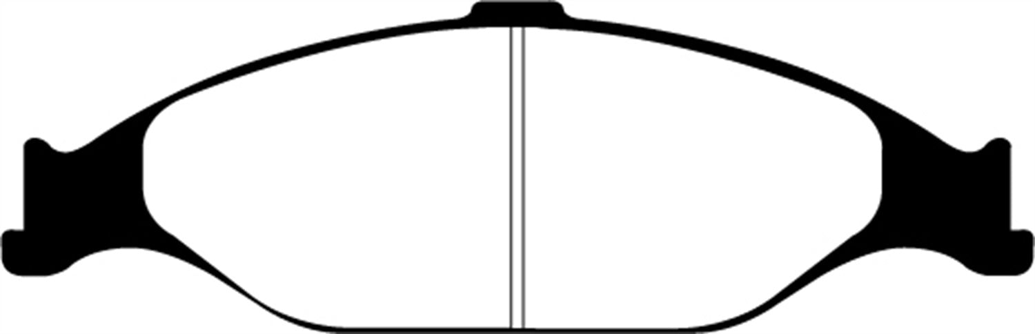 EBC Brakes DP21242 Greenstuff 2000 Series Sport Brake Pads - Truck Part Superstore