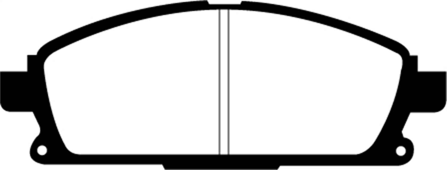 EBC Brakes DP21247 Greenstuff 2000 Series Sport Brake Pads - Truck Part Superstore