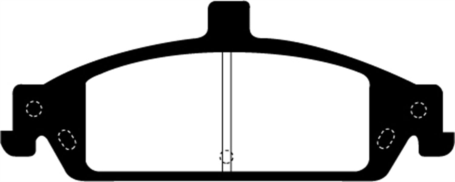 EBC Brakes DP21248 Greenstuff 2000 Series Sport Brake Pads - Truck Part Superstore