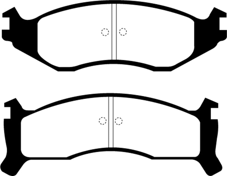 EBC Brakes DP21249 Greenstuff 2000 Series Sport Brake Pads - Truck Part Superstore