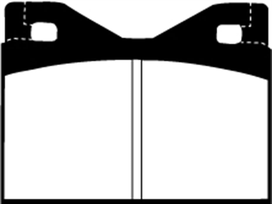 EBC Brakes DP2126 Greenstuff 2000 Series Sport Brake Pads; FMSI Pad No. D108; - Truck Part Superstore