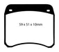 EBC Brakes DP2128 Greenstuff 2000 Series Sport Brake Pads; - Truck Part Superstore