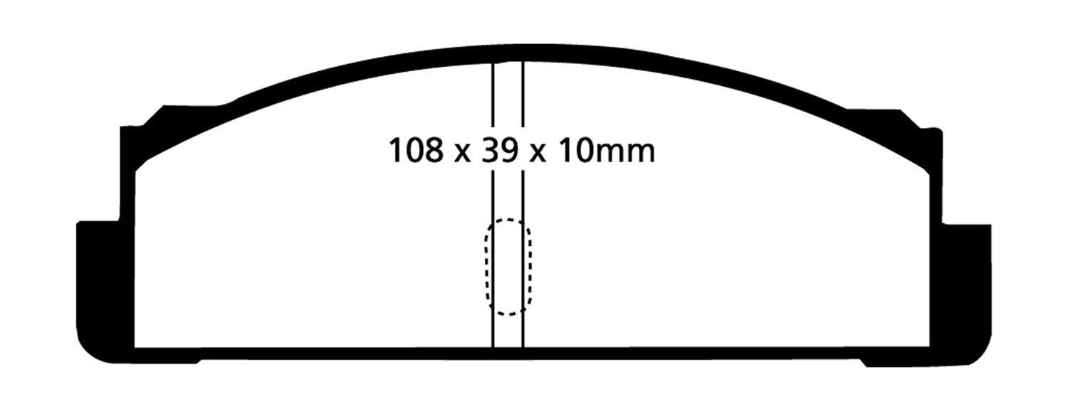 EBC Brakes DP2130 Greenstuff 2000 Series Sport Brake Pads - Truck Part Superstore
