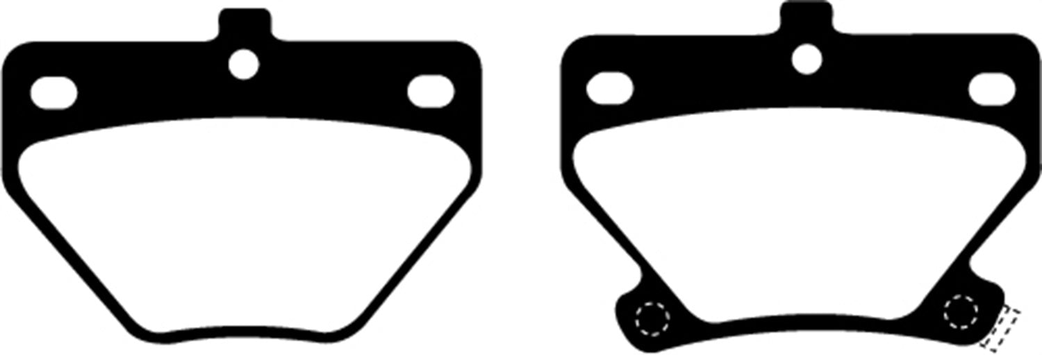 EBC Brakes DP21326 Greenstuff 2000 Series Sport Brake Pads - Truck Part Superstore