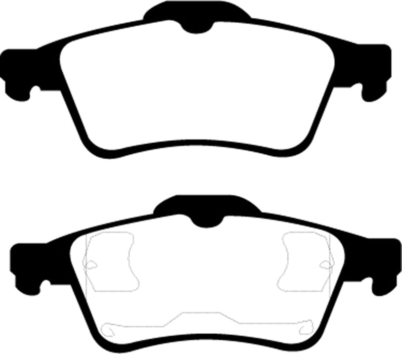EBC Brakes DP21354 Greenstuff 2000 Series Sport Brake Pads - Truck Part Superstore