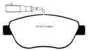 EBC Brakes DP21383 Greenstuff 2000 Series Sport Brake Pads - Truck Part Superstore