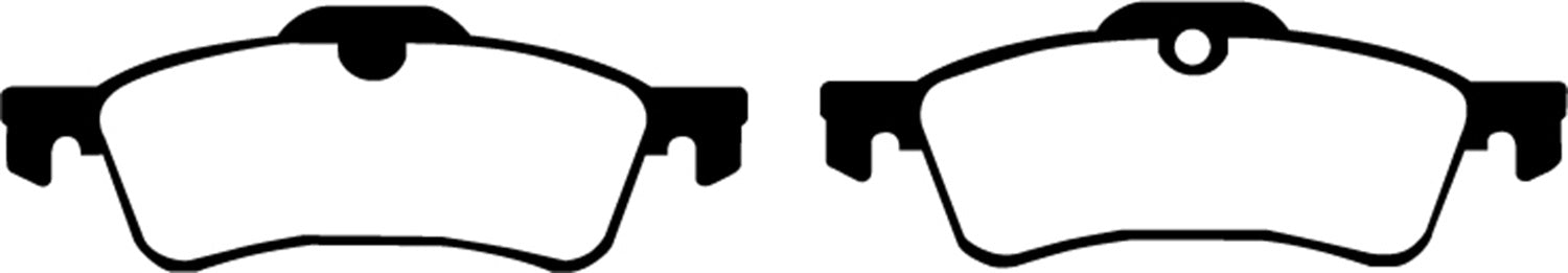 EBC Brakes DP21389 Greenstuff 2000 Series Sport Brake Pads - Truck Part Superstore