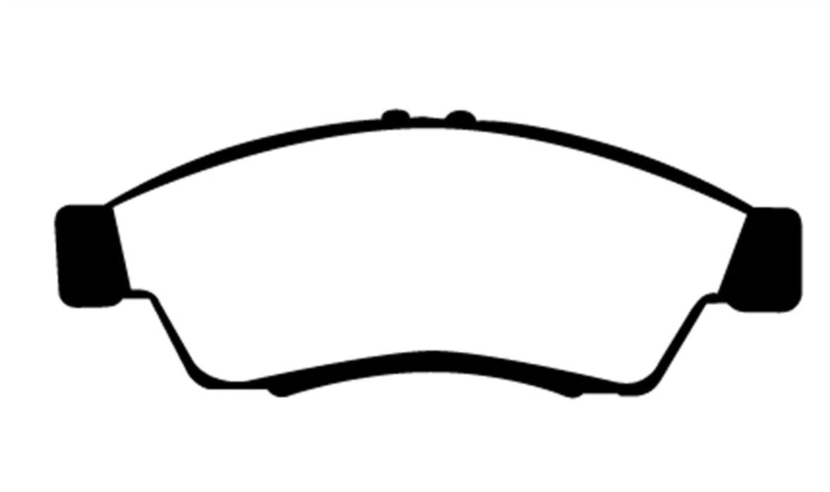 EBC Brakes DP21390 Greenstuff 2000 Series Sport Brake Pads - Truck Part Superstore