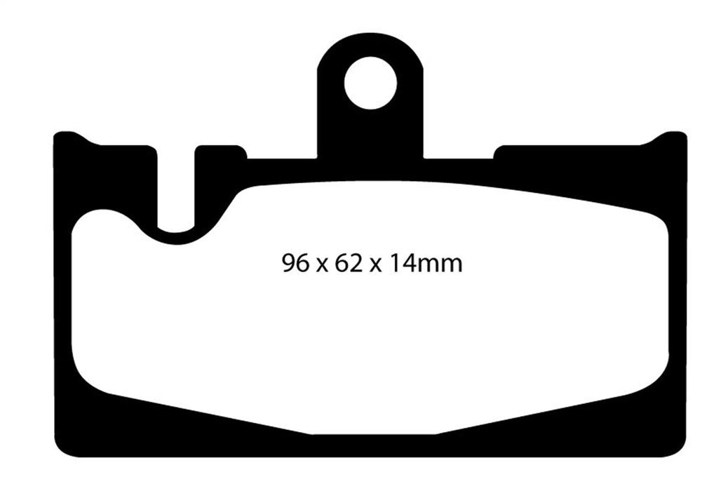 EBC Brakes DP21397 Greenstuff 2000 Series Sport Brake Pads - Truck Part Superstore