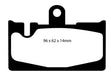 EBC Brakes DP21397 Greenstuff 2000 Series Sport Brake Pads - Truck Part Superstore