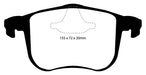 EBC Brakes DP21416 Greenstuff 2000 Series Sport Brake Pads - Truck Part Superstore