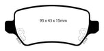 EBC Brakes DP21447 Greenstuff 2000 Series Sport Brake Pads - Truck Part Superstore