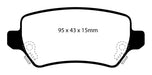 EBC Brakes DP21447 Greenstuff 2000 Series Sport Brake Pads - Truck Part Superstore