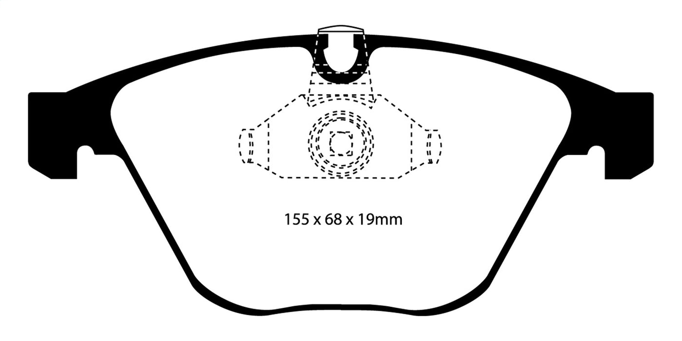 EBC Brakes DP21449 Greenstuff 2000 Series Sport Brake Pads - Truck Part Superstore