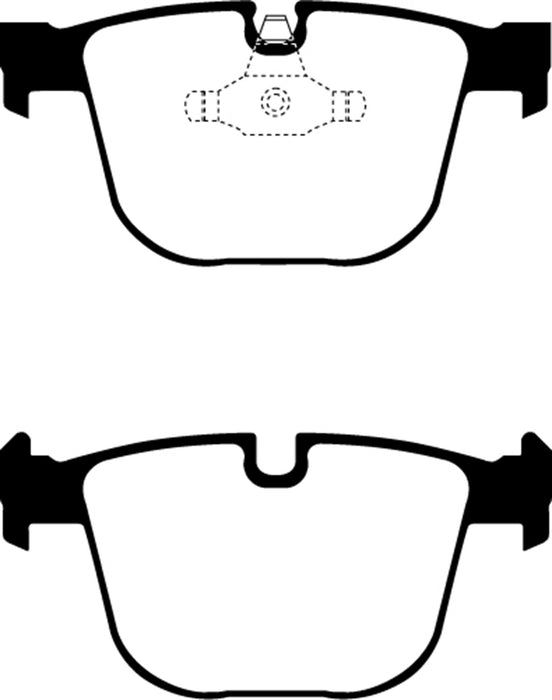 EBC Brakes DP21451 Greenstuff 2000 Series Sport Brake Pads - Truck Part Superstore