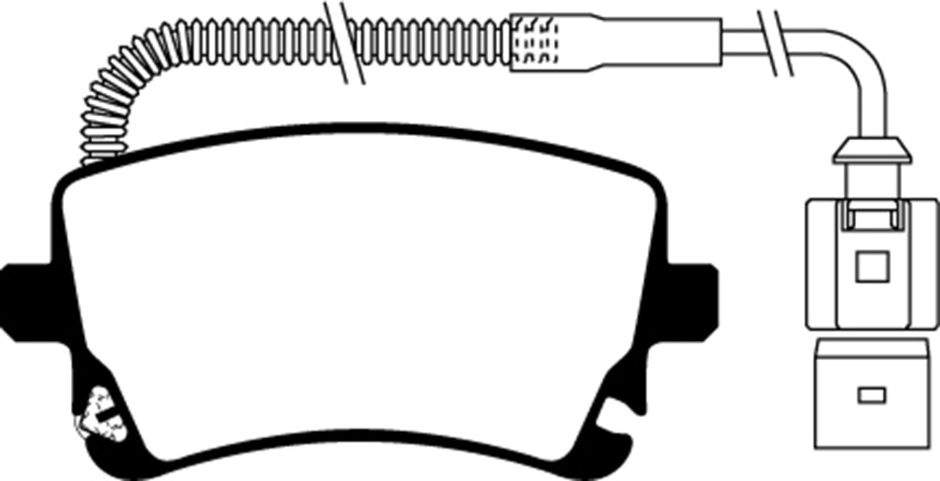 EBC Brakes DP21470 Greenstuff 2000 Series Sport Brake Pads - Truck Part Superstore