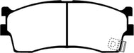 EBC Brakes DP21475 Greenstuff 2000 Series Sport Brake Pads; FMSI Pad No. D889; - Truck Part Superstore