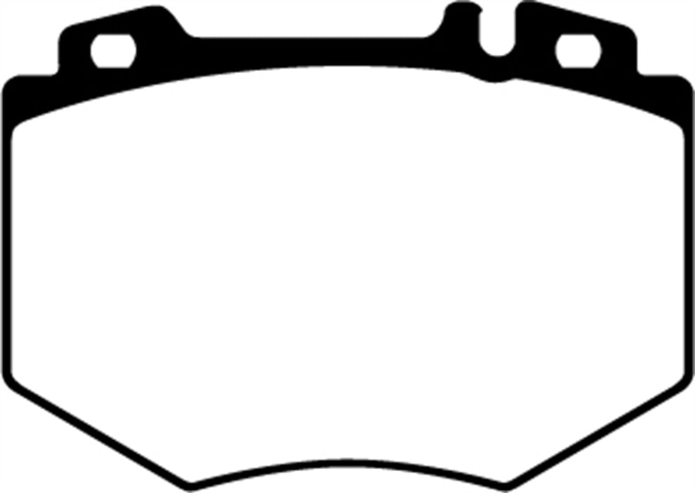EBC Brakes DP21487 Greenstuff 2000 Series Sport Brake Pads - Truck Part Superstore