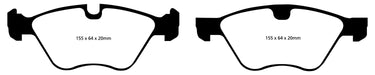 EBC Brakes DP21493 Greenstuff 2000 Series Sport Brake Pads - Truck Part Superstore