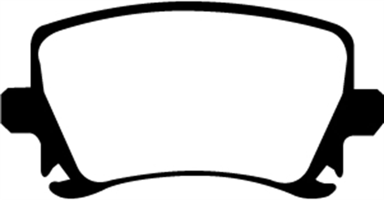 EBC Brakes DP21518 Greenstuff 2000 Series Sport Brake Pads - Truck Part Superstore
