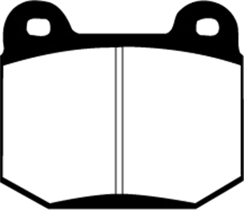 EBC Brakes DP21537 Greenstuff 2000 Series Sport Brake Pads - Truck Part Superstore