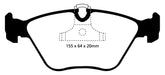 EBC Brakes DP21552 Greenstuff 2000 Series Sport Brake Pads - Truck Part Superstore