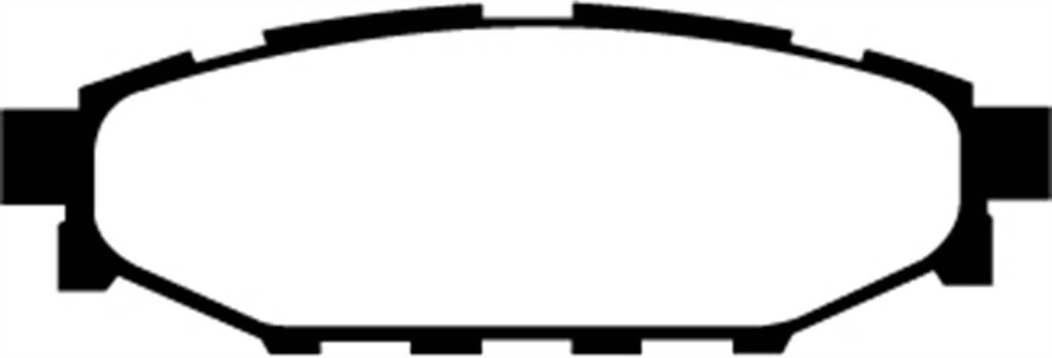 EBC Brakes DP21584 Greenstuff 2000 Series Sport Brake Pads - Truck Part Superstore