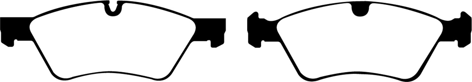 EBC Brakes DP21592 Greenstuff 2000 Series Sport Brake Pads - Truck Part Superstore