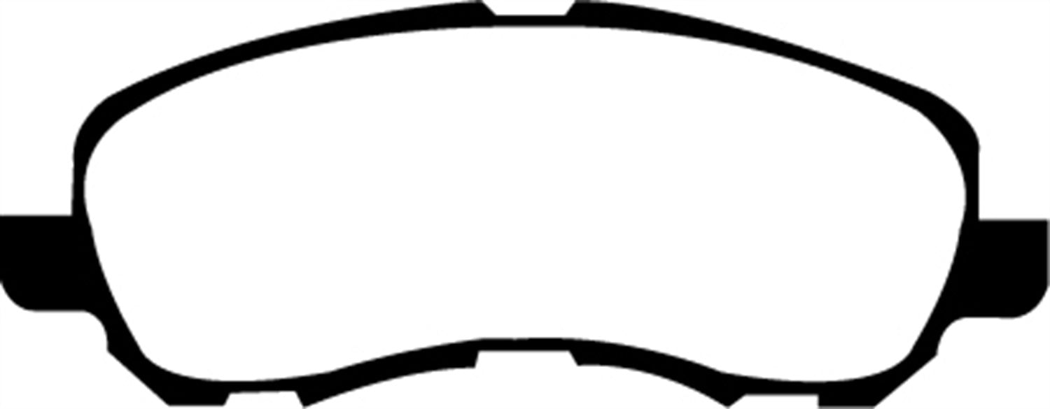 EBC Brakes DP21614 Greenstuff 2000 Series Sport Brake Pads - Truck Part Superstore