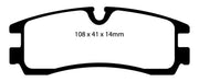EBC Brakes DP21621 Greenstuff 2000 Series Sport Brake Pads; - Truck Part Superstore